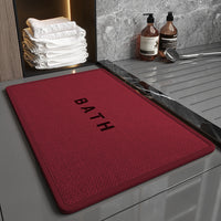 Linen Woven Red BATH