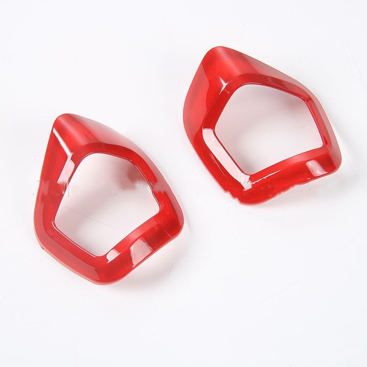 Seat Backrest Manual Adjustment Handle Red Decoration