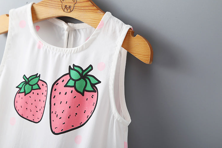 The " Yummy Strawberry " Dress