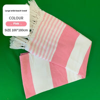 Large Wide Stripe Pink