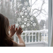 Removable Christmas Snowflake Glass Window Sticker
