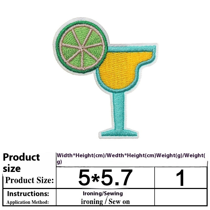 Embroidered Cloth Stickers – Decorative Patches for Clothes, Shoes, and Bags