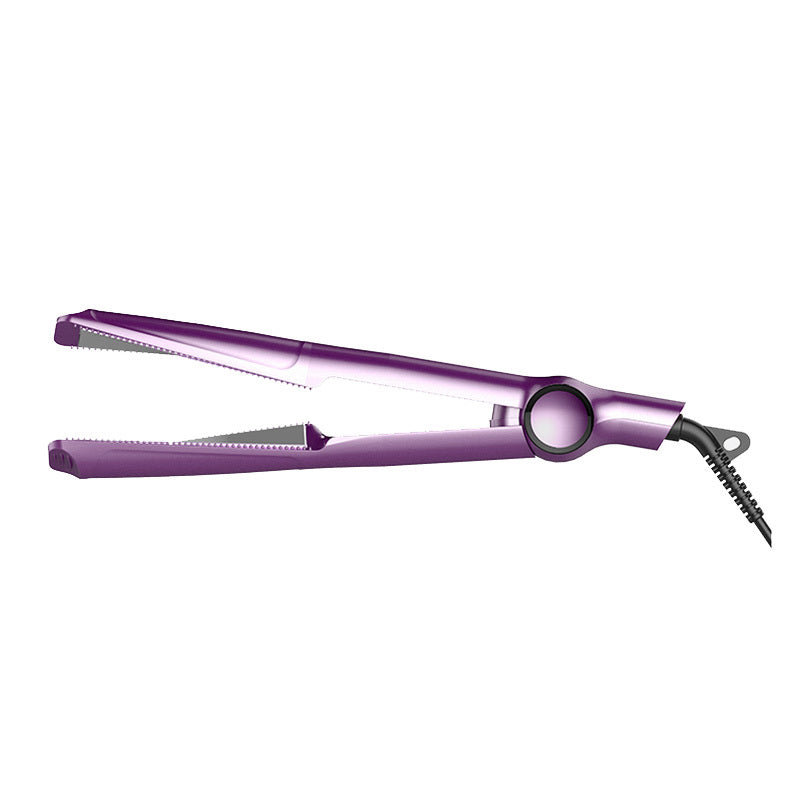 2-in-1 Professional Hair Straightener and Crimper Wet/Dry Curling Comb