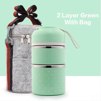Green 2 Layers and Box