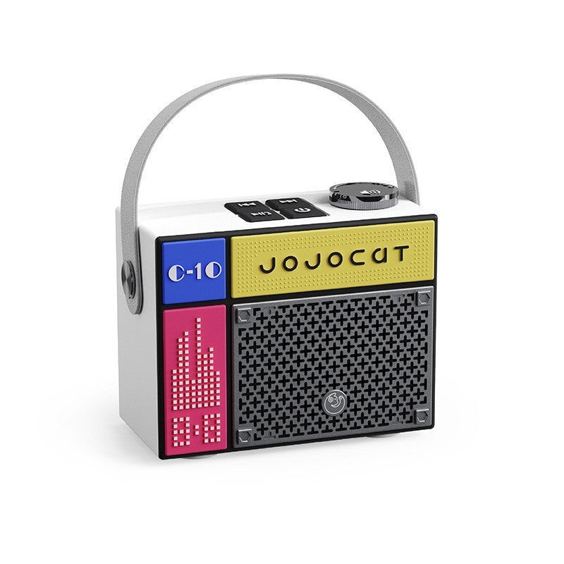 Plastic Bluetooth Retro Mini Speaker For Car And Desk