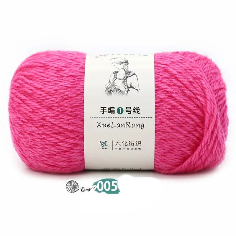 Hand-Knitted Scarf Yarn Ball, 4-Strand Coarse Australian Wool – DIY Knitting, Crochet, and Craft Projects