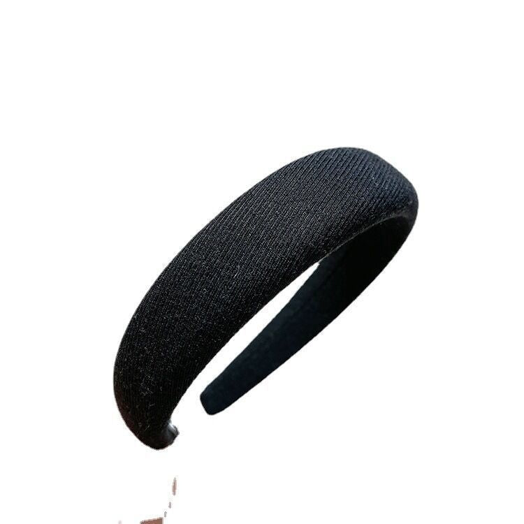 Simple Hair Accessories High Cranium Sponge Cloth Headband