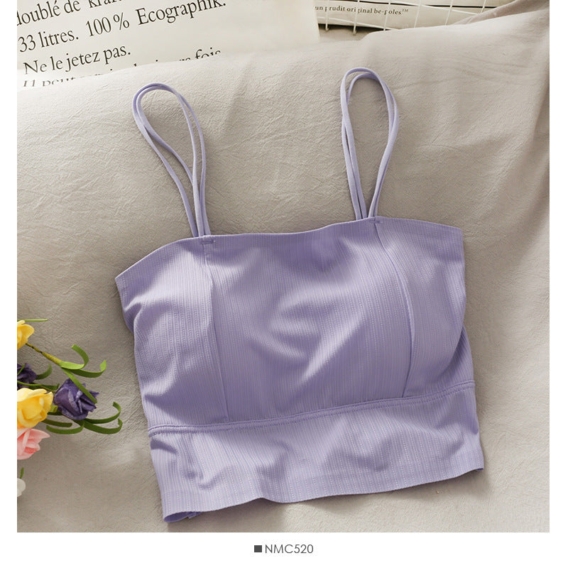 Tube Top Small Sling Vest For Women