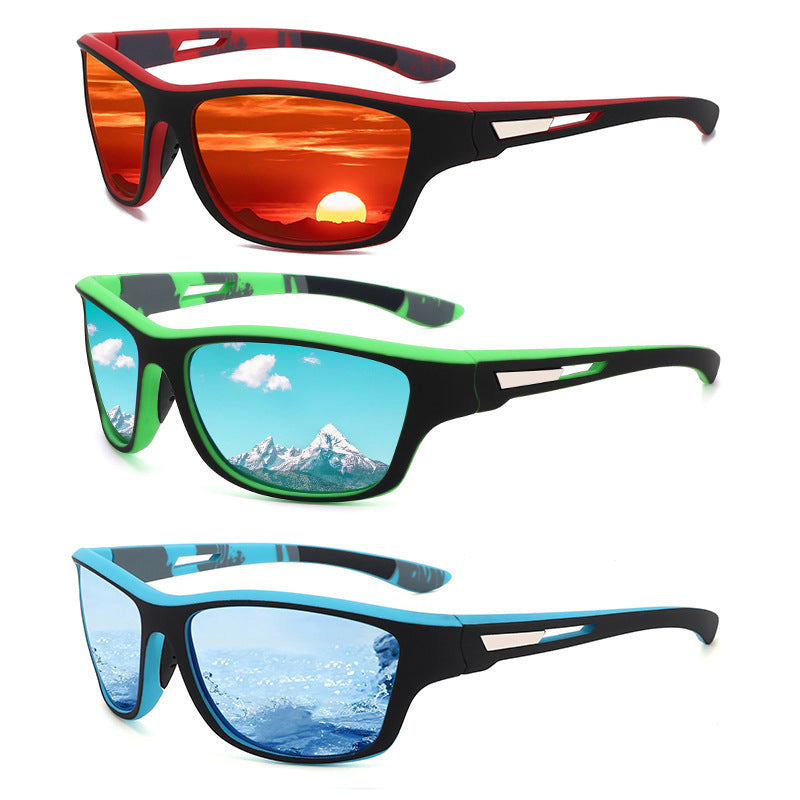 Men's Polarized Colorful Film Sunglasses