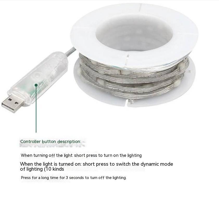 5V Bluetooth USB Magic Color Small Lighting Chain