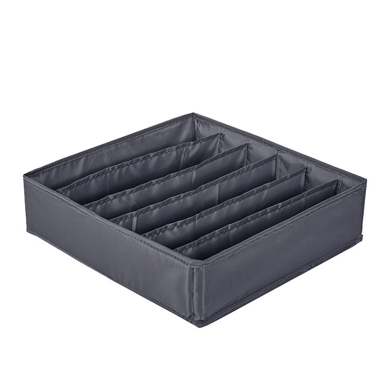 Large 6 Grid New Home Underwear Foldable Storage Box