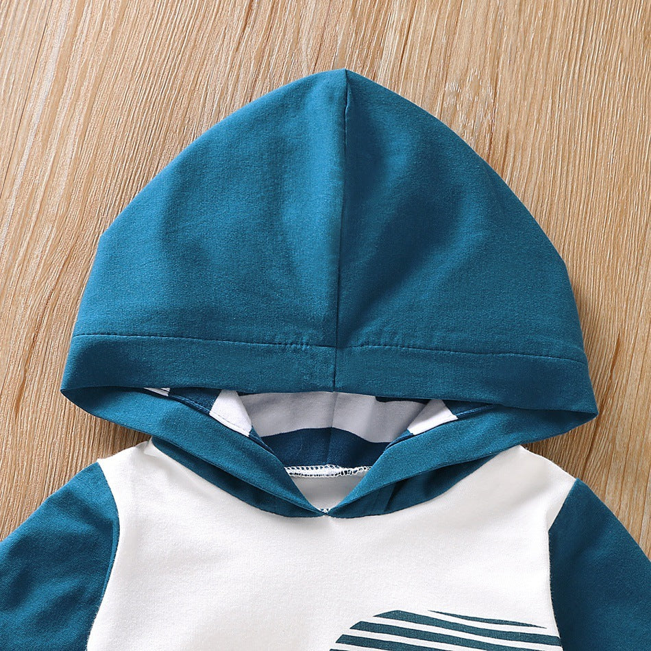 Long-Sleeve Hooded Elephant Top