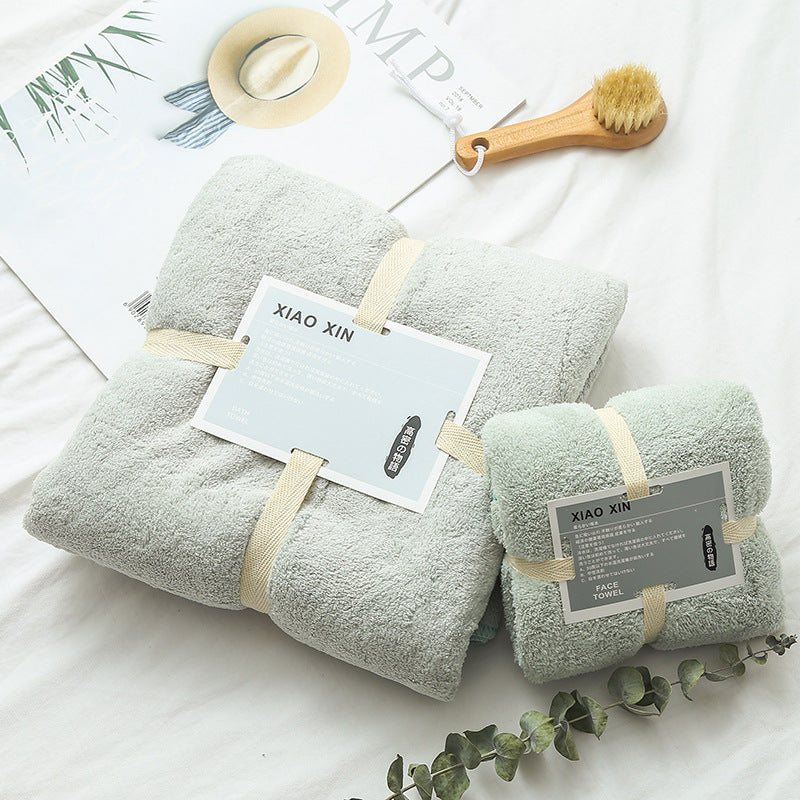 Absorbent Bath Towel For Mother And Child