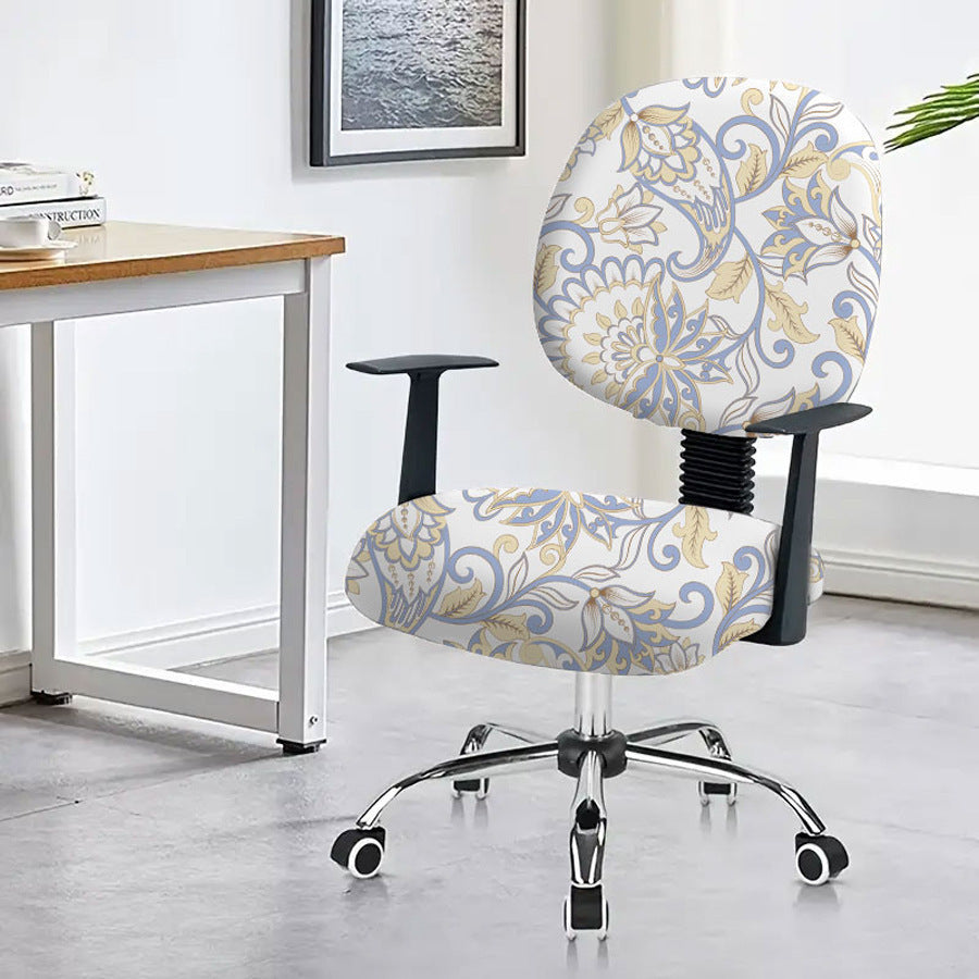 Universal Elastic Polyester Office Computer Chair Armrest Cover