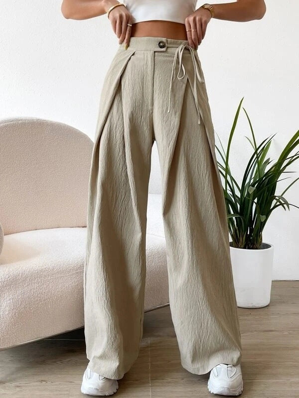 Women's Butt-Lift Leggings Polyester High-Waist Apricot