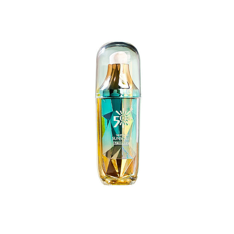Plastic Bottle SPF50 Moisturizing Sunscreen For Daily Use