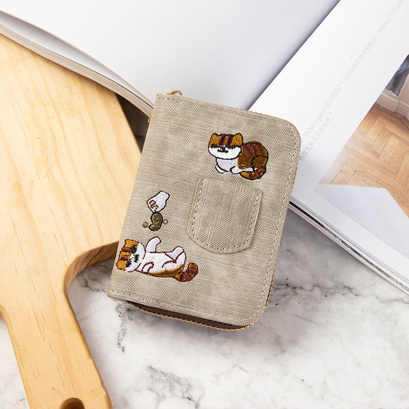 Women's Organ Card Holder Multi-card Rfid
