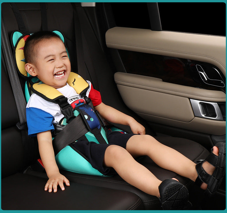 2-in-1 Baby Car Safety Seat & Dining Booster – Removable, Washable