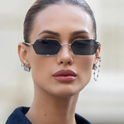 Women's Fashion Polygonal Sunglasses – Personality Statement Geometric Eyewear
