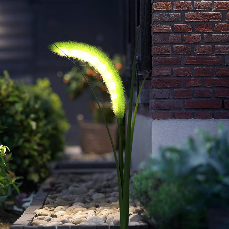 Outdoor Simulation Solar Dogtail Grass Lamp Led Decoration Lawn Lamp