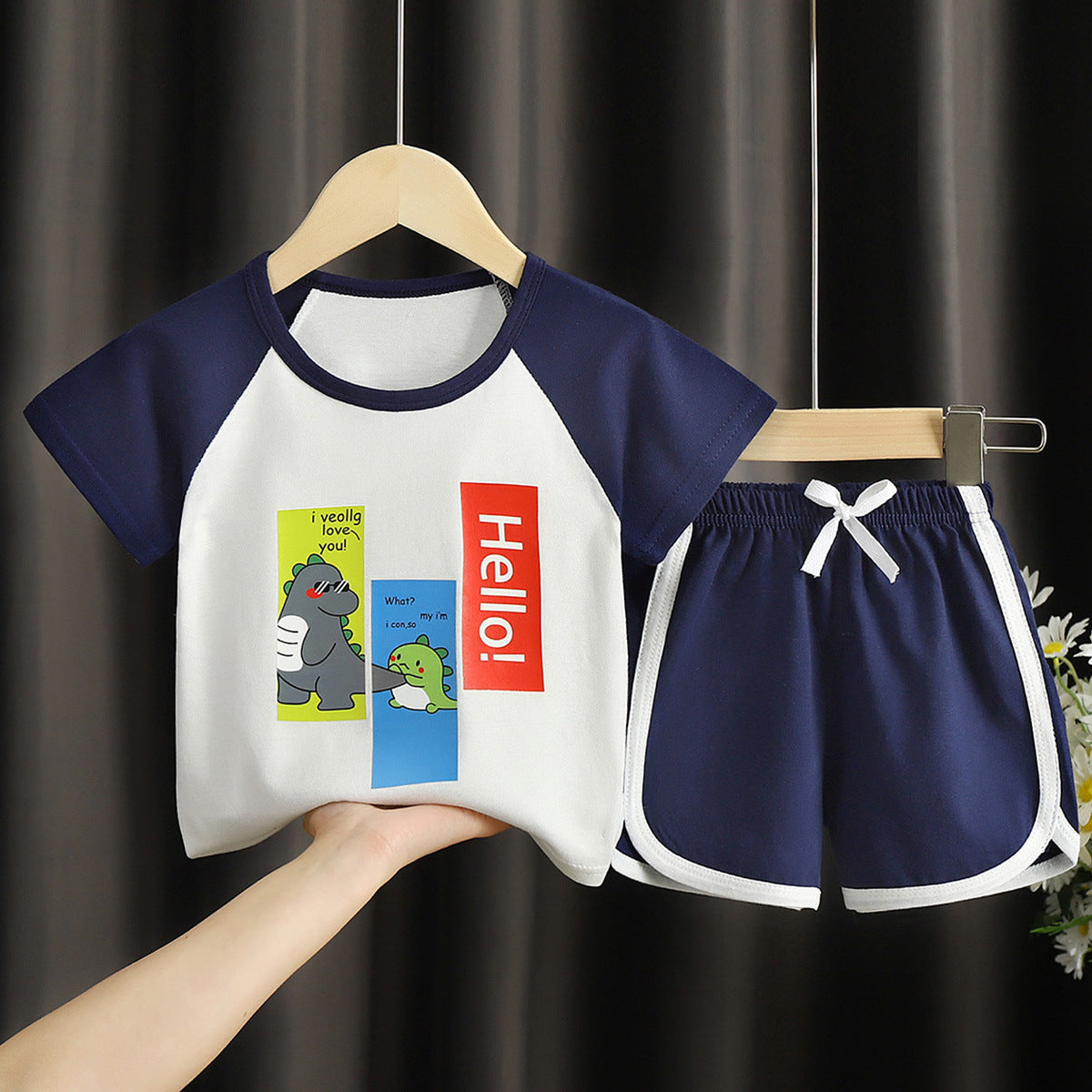 Summer Children’s Vest and Shorts Suit – Lightweight Kids Clothing Set