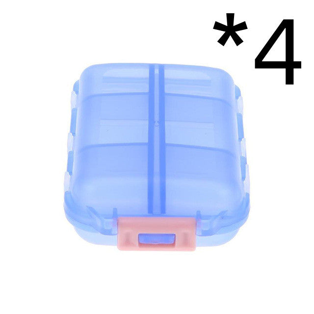 New Travel Convenient Medicine Pill Box Grids Pills Dispen