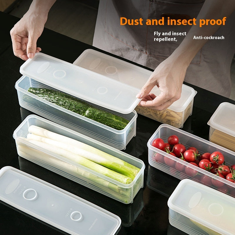 Rectangular Refrigerator Kitchen Food Grade Sealed Crisper