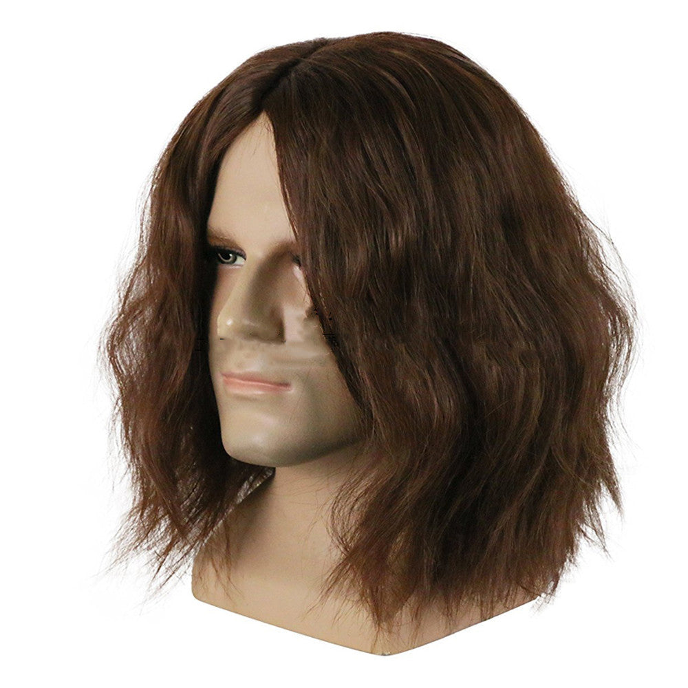 Winter Soldier Brown Wig Around