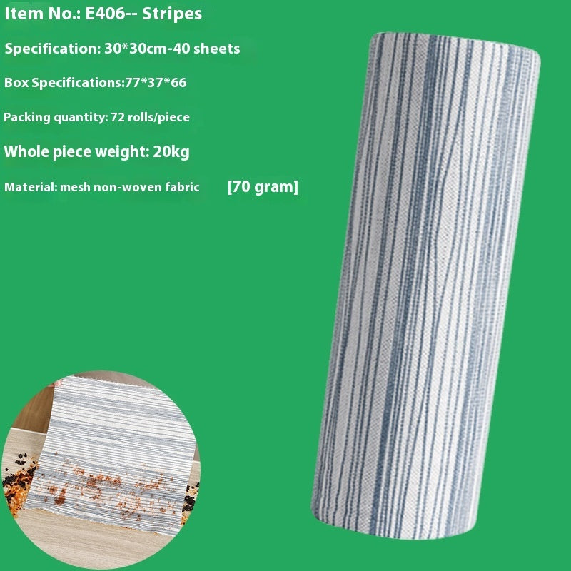 Kitchen Wet & Dry Non-Woven Fabric Disposable Dishcloth – Multipurpose & Hygienic