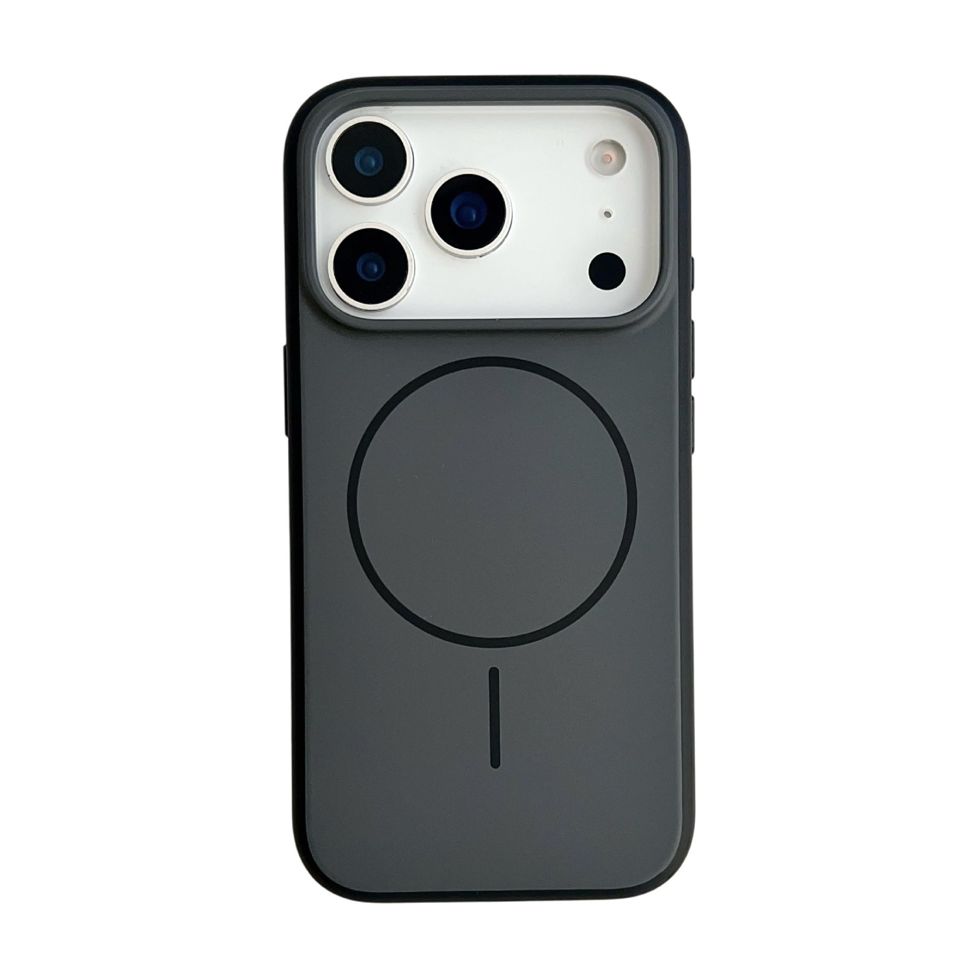 Magnetic Frosted PC TPU Phone Case for 17 Series Contrast Color Protective Shell