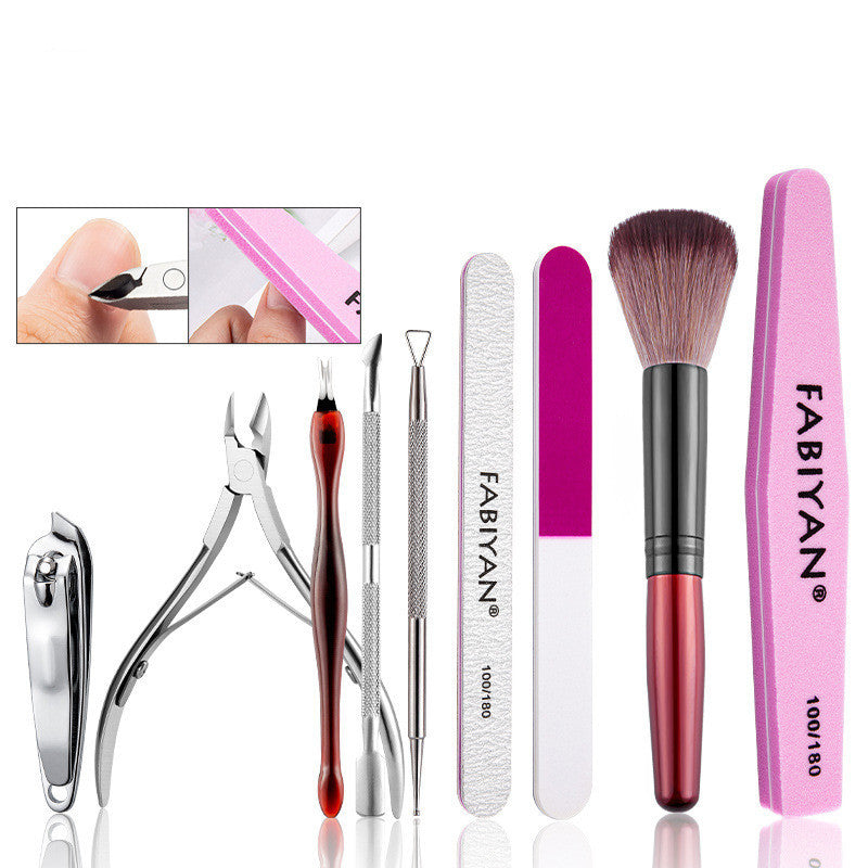 Nail Polishing File Set – Double-Sided Nail Buffer Strips