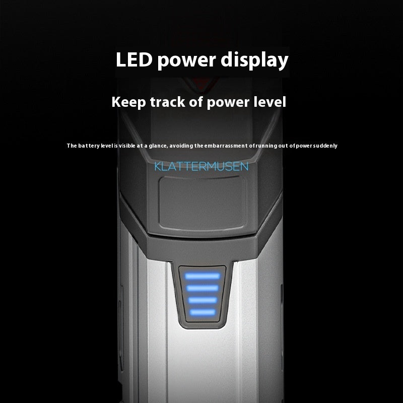 Design LED Display Portable Flashlight
