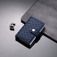Woven Pattern Sapphire Blue