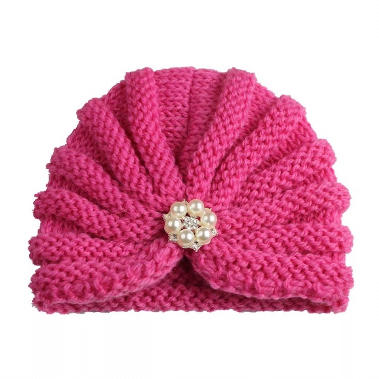 Infant Woolen Hats – Cute Baby Winter and Fall Beanie Cap