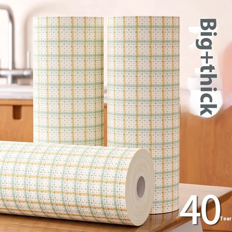 Kitchen Wet & Dry Non-Woven Fabric Disposable Dishcloth – Multipurpose & Hygienic