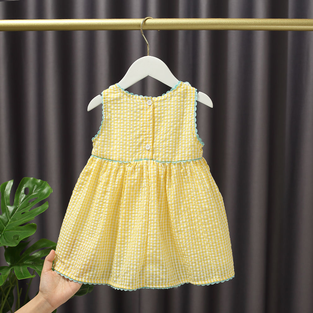 Girls Western Style Duckling Princess Dress