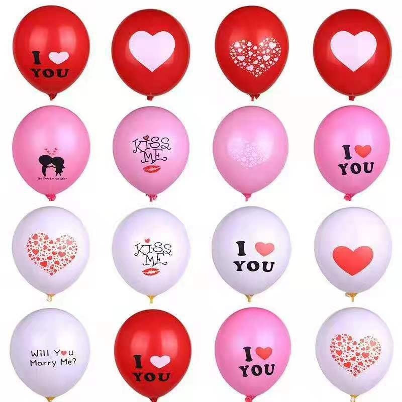 Multi-Color Thickened 12-Inch Latex Balloons for Wedding and Party Decorations