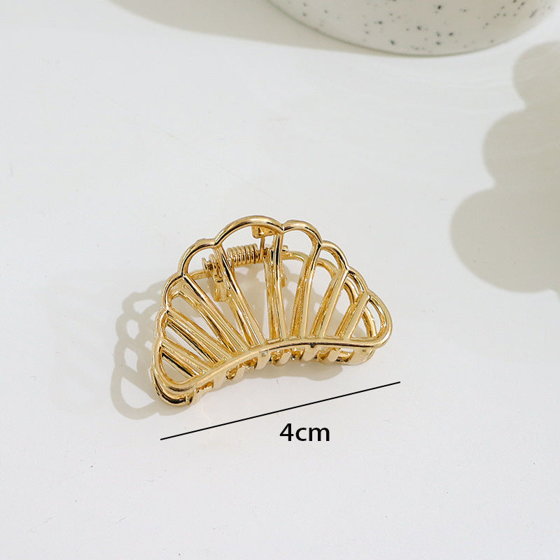 Shark Clip Small Size Back Head Metal Barrettes