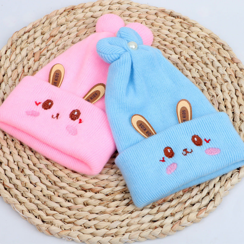 Unisex Newborn Woolen Winter Beanie Hat Regular Fit