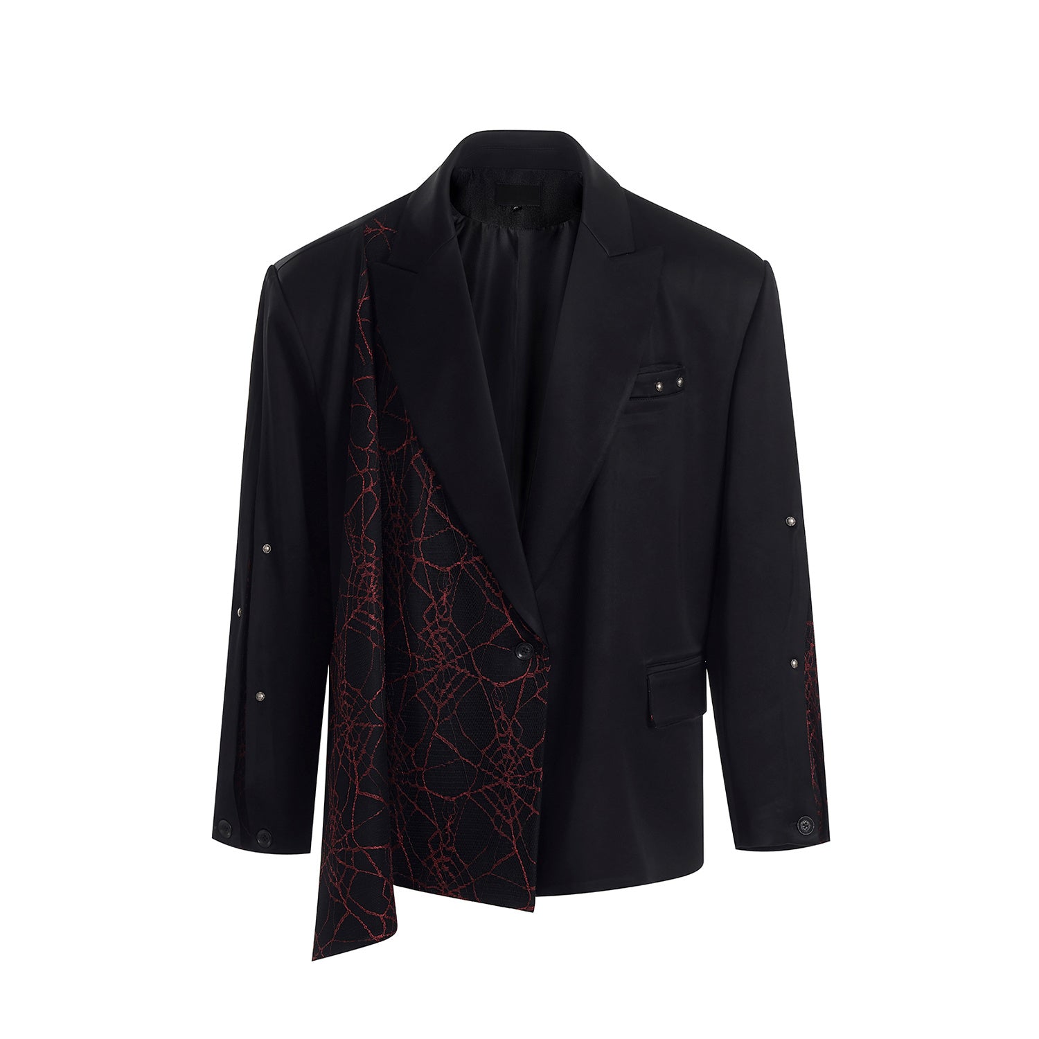 Original Fake Two-piece Structural Stitching Suit