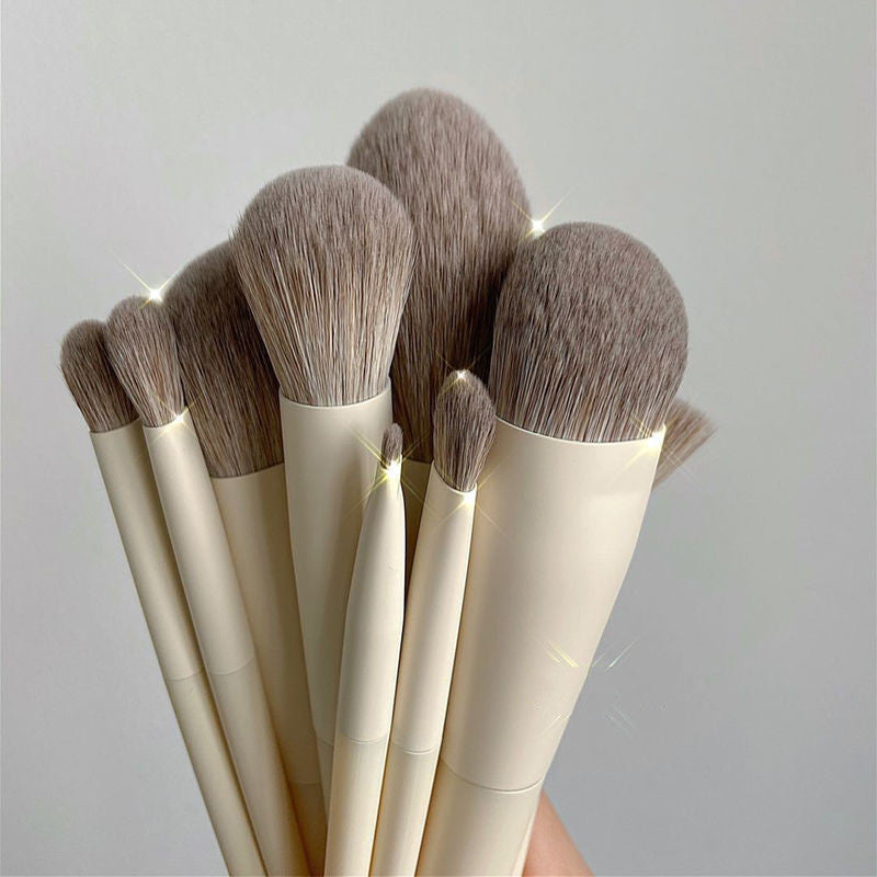 Mixed Hair Makeup Brush Set – Foundation, Concealer & Cover Brushes
