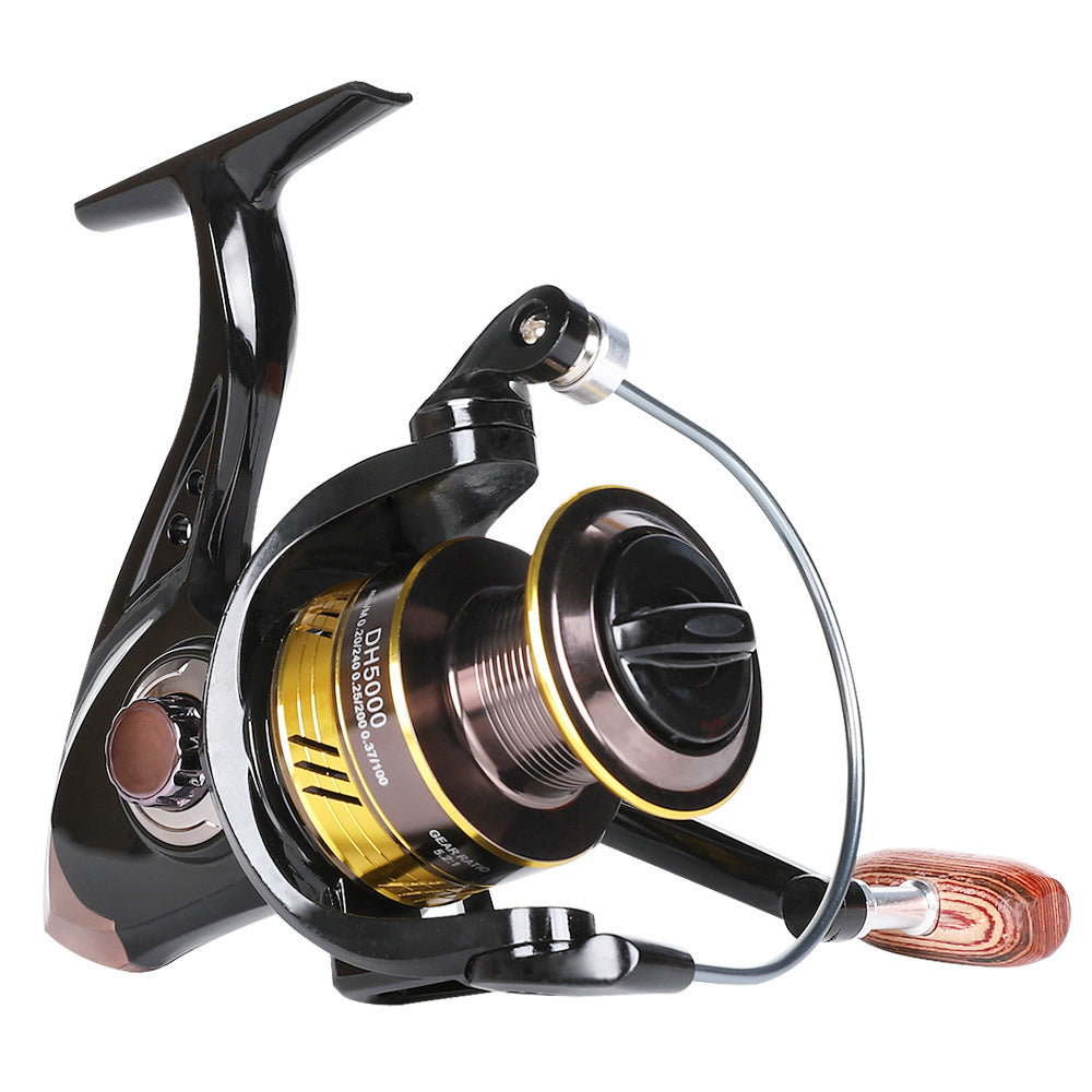 Metal Fishing Wheel Lure Tossing