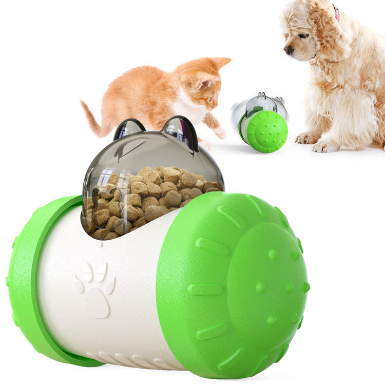 Interactive Treat Dispensing Tumbler Toy for Cats and Dogs