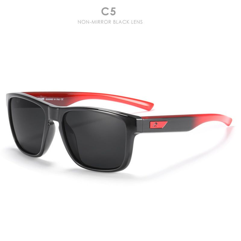 Men's Polarized Plastic Frame Sunglasses – All-Match Style