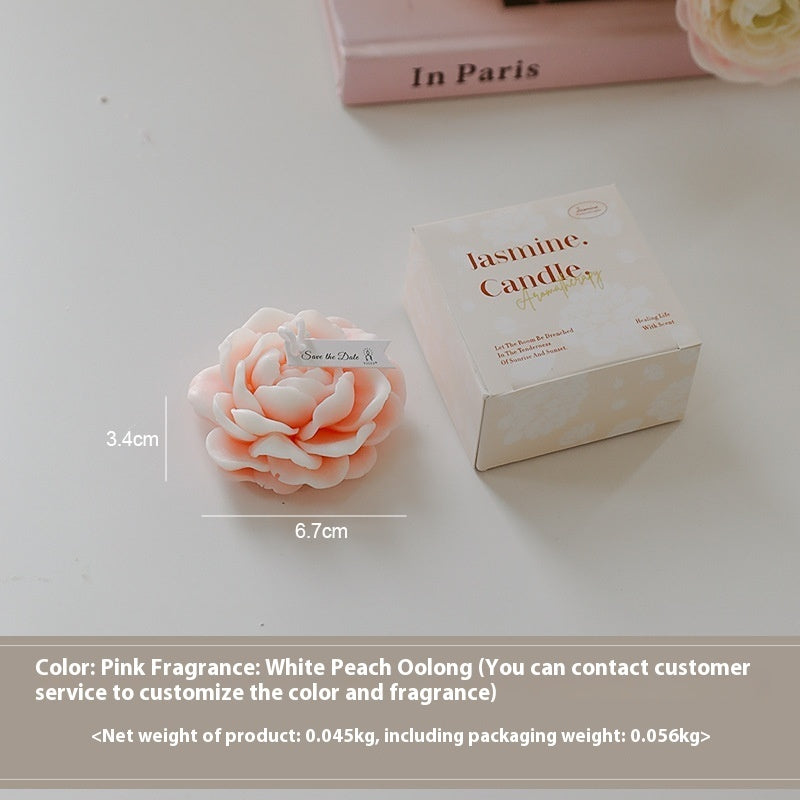 Flower Fragrance Hand Gift Aromatherapy Candle
