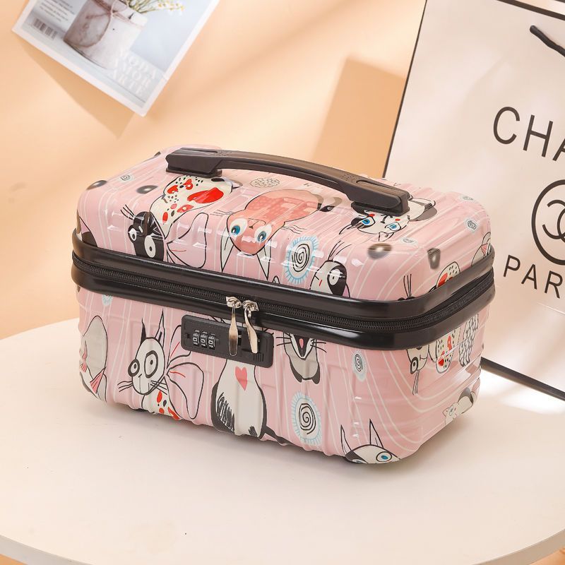 Large Graffiti Makeup Bag – 18 Inch Travel Cosmetic Organizer for Women