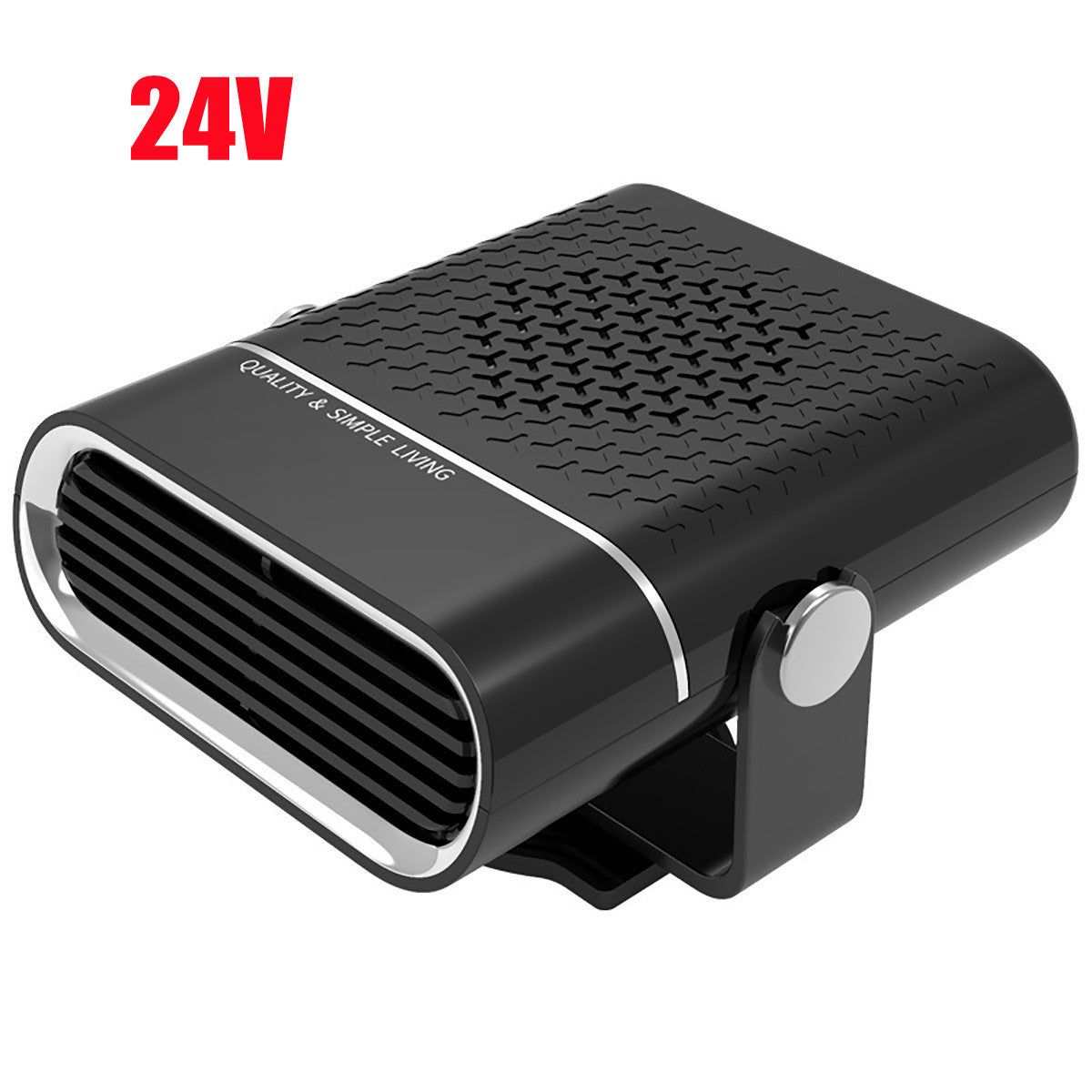 3-in-1 Car Heater and Defogger, Plug-In Cigarette Lighter Mini Heater and Defroster Fan