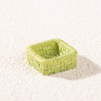 Square Green Basket
