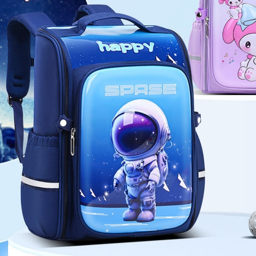Unisex Cartoon Lightweight Polyester Backpack Letters