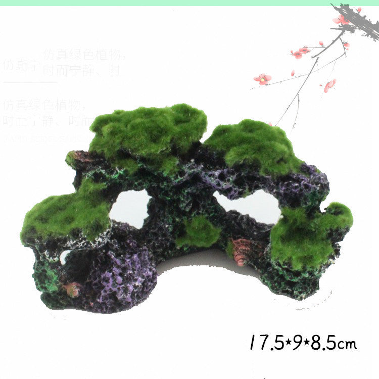 Aquarium Fish Tank Ornaments Simulation Flocking Coral